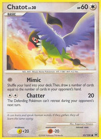 Chatot (55/100)  - Majestic Dawn