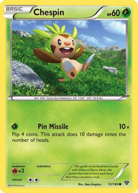Chespin (12/146)  - XY Base Set