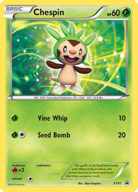 Chespin (XY01/211) - XY Promos Holofoil