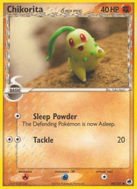 Chikorita (Delta Species) (44/101)  - Dragon Frontiers