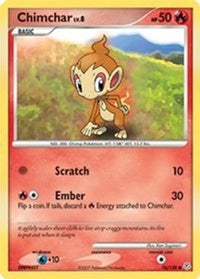Chimchar (76/130) - Diamond and Pearl