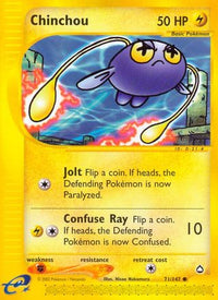 Chinchou (71/147)  - Aquapolis