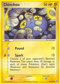 Chinchou (56/101)  - Hidden Legends