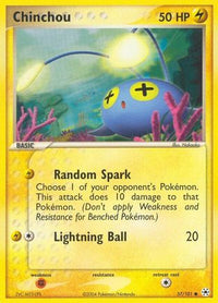 Chinchou (57/101)  - Hidden Legends