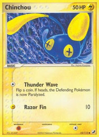Chinchou (52/115)  - Unseen Forces