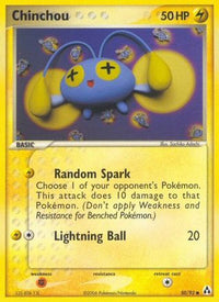 Chinchou (50/92)  - Legend Maker
