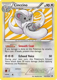 Cinccino (105/113) - Legendary Treasures Holofoil