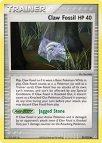 Claw Fossil (91/110)  - Holon Phantoms
