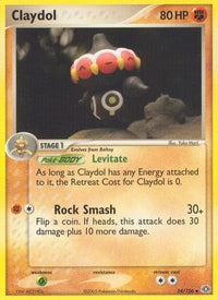 Claydol (24/106)  - Emerald