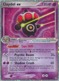 Claydol ex (93/108) - Power Keepers Holofoil