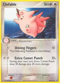 Clefable (36/115) - Unseen Forces Reverse Holofoil