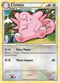 Clefable (3/123) - HeartGold SoulSilver Holofoil