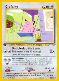 Clefairy (30/111) - Neo Genesis 1st Edition