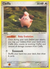 Cleffa (21/115)  - Unseen Forces