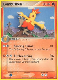 Combusken (31/100) (Estampillé) [EX : Gardiens de cristal] 