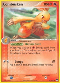 Combusken (29/108) (Estampillé) [EX : Gardiens du pouvoir] 