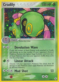 Cradily (3/92)  - Legend Maker Holofoil