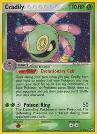 Cradily (7/108) - Power Keepers Reverse Holofoil