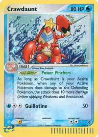 Crawdaunt (3/97) - Dragon Holofoil