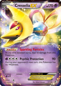 Cresselia EX (67/149)  - Boundaries Crossed Holofoil