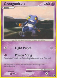 Croagunk (60/100)  - Majestic Dawn