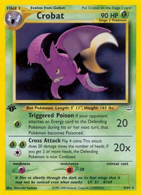 Crobat (4/64) - Neo Revelation 1st Edition Holofoil