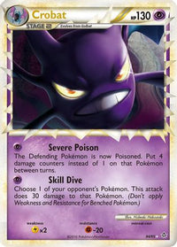 Crobat (Prime) (84/95)  - Unleashed Holofoil