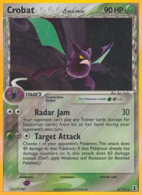 Crobat (2/113) (Espèce Delta) (Estampillé) [EX : Espèce Delta] 