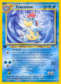 Croconaw (31/111)  - Neo Genesis Unlimited