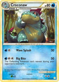 Croconaw (38/123) - HeartGold SoulSilver