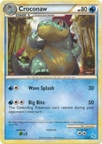 Croconaw (#) (17) - HGSS Trainer Kit Gyarados & Raichu