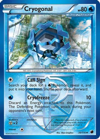 Cryogonal (Team Plasma) (30/116) - Plasma Freeze