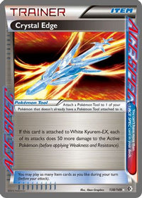 Crystal Edge (138/149)  - Boundaries Crossed Holofoil