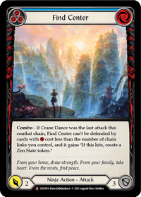 Find Center [U-CRU054] (Crucible of War Unlimited) Unlimited Normal - POKÉ JEUX