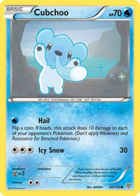 Cubchoo (40/135)  - Plasma Storm