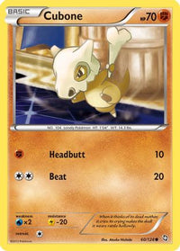 Cubone (60/124)  - Dragons Exalted