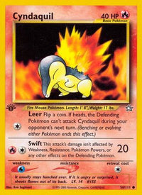 Cyndaquil (56/111) - Neo Genesis 1st Edition