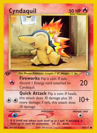 Cyndaquil (57/111) - Neo Genesis 1st Edition