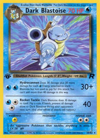 Dark Blastoise (20/82) - Team Rocket 1st Edition