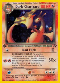 Dark Charizard (4/82) [Team Rocket 1ère édition] 