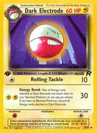 Dark Electrode (34/82)  - Team Rocket Unlimited