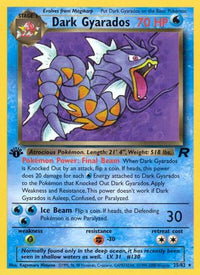 Dark Gyarados (25/82) - Team Rocket 1st Edition