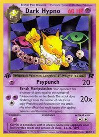 Dark Hypno (26/82) - Team Rocket 1st Edition