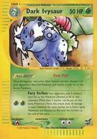 Dark Ivysaur (6/9)  - Best of Promos