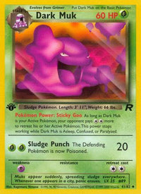 Dark Muk (41/82) [Team Rocket 1ère édition] 