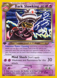 Dark Slowking (20/105) - Neo Destiny 1st Edition