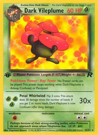 Dark Vileplume (30/82)  - Team Rocket Unlimited