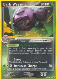 Dark Weezing (42/109) - Team Rocket Returns