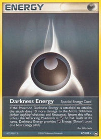 Darkness Energy (Special) (87/108) - Power Keepers Reverse Holofoil