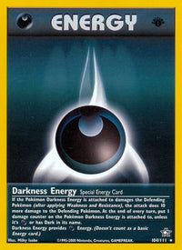 Darkness Energy (104/111) - Neo Genesis 1st Edition